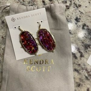Kendra Scott Baroque Ella Gold Drop Earrings